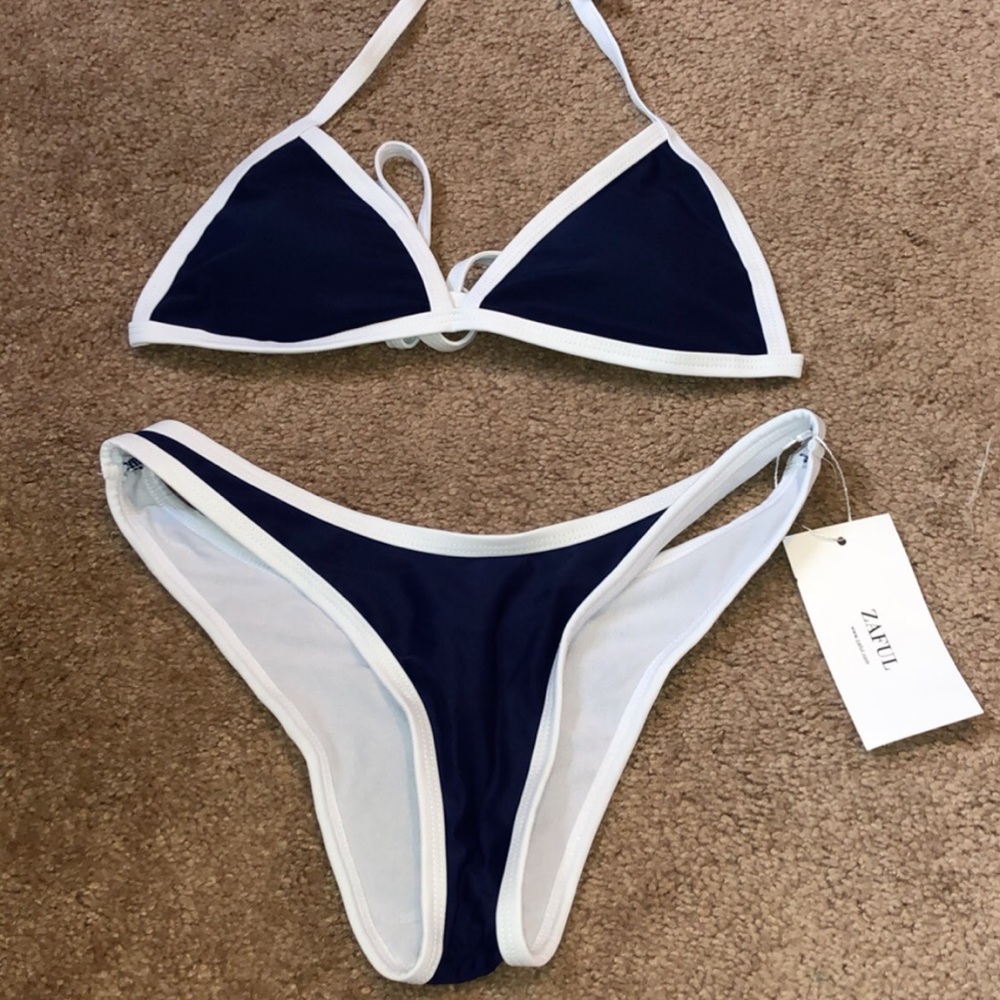 Navy Blue Bikini
